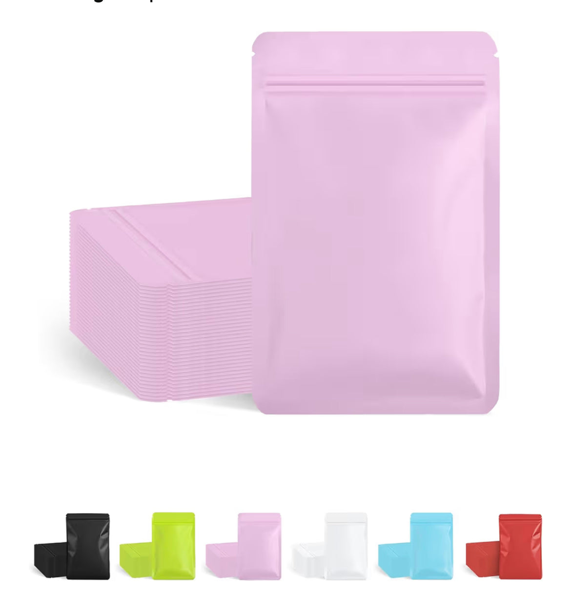 Custom Mylar Bags Stickers