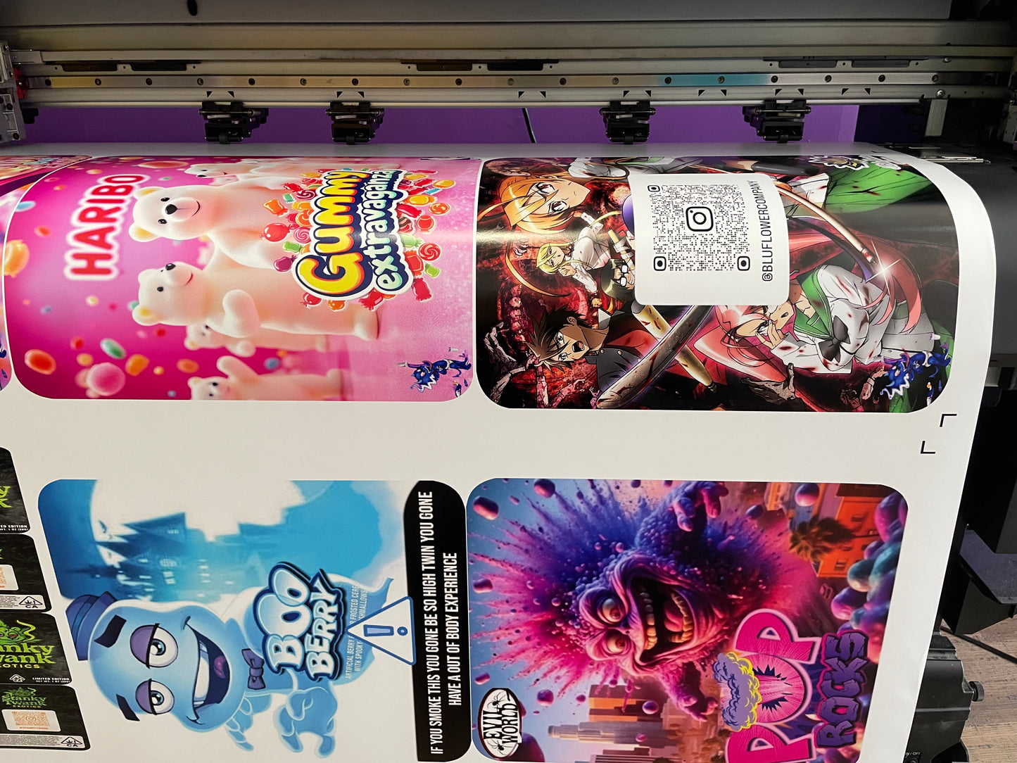 Custom Mylar Bags Stickers