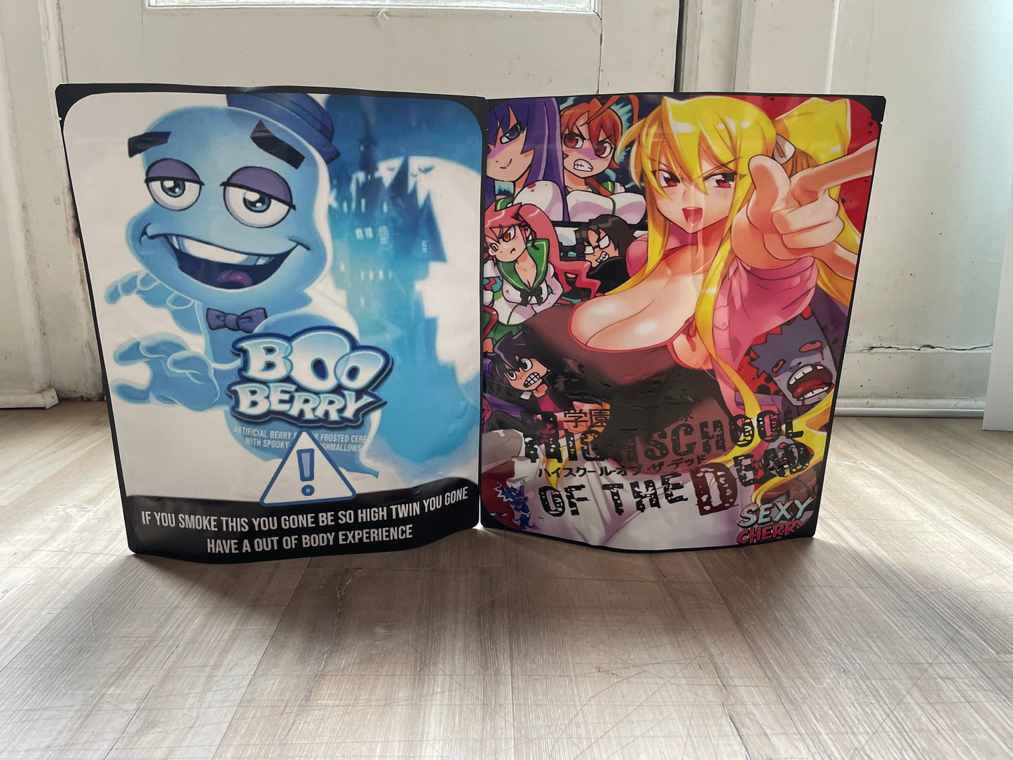 Custom Mylar Bags Stickers