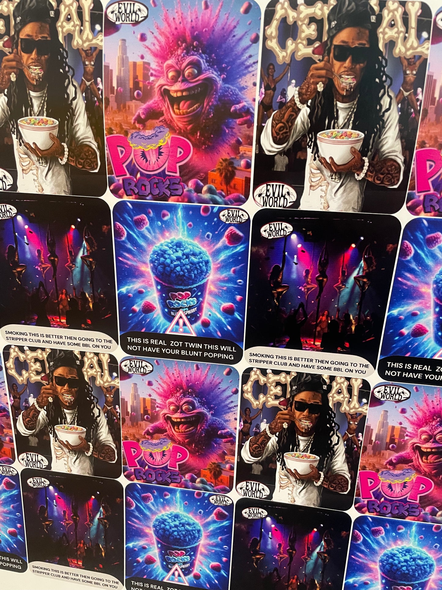 MYLAR STICKER SPECIAL
