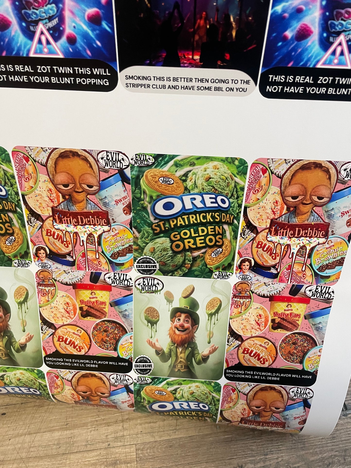 MYLAR STICKER SPECIAL
